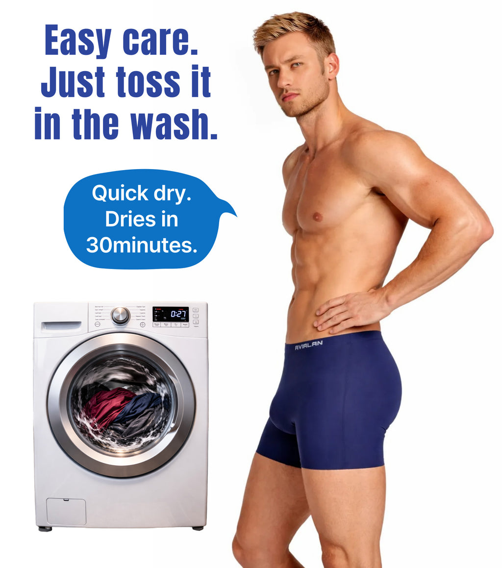 AVIALAN Super Stretch Cooling Boxer Briefs For Men
